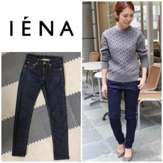 イエナ(IENA)の超美品❣️IENA スキニーデニム ストレートデニム 40(デニム/ジーンズ)