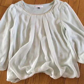 プロポーションボディドレッシング(PROPORTION BODY DRESSING)のPマドモアゼルベア様専用❣️ROPORTION  シフォンブラウス Mサイズ(シャツ/ブラウス(長袖/七分))