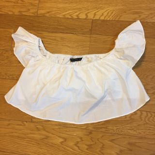 ザラ(ZARA)のZARAオフショルダーカットソー(カットソー(半袖/袖なし))