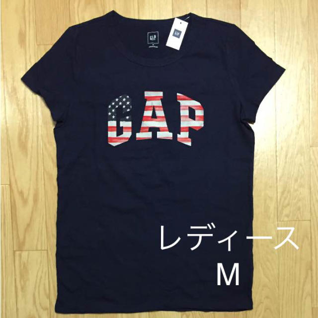 GAP(ギャップ)の新品M♡レディースM！大人気ロゴTシャツ！ レディースのトップス(Tシャツ(半袖/袖なし))の商品写真