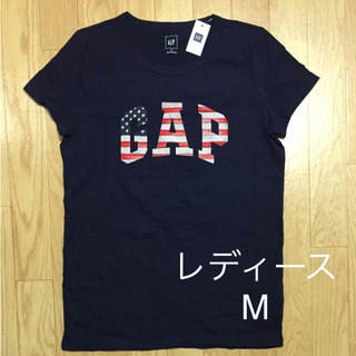 ギャップ(GAP)の新品M♡レディースM！大人気ロゴTシャツ！(Tシャツ(半袖/袖なし))