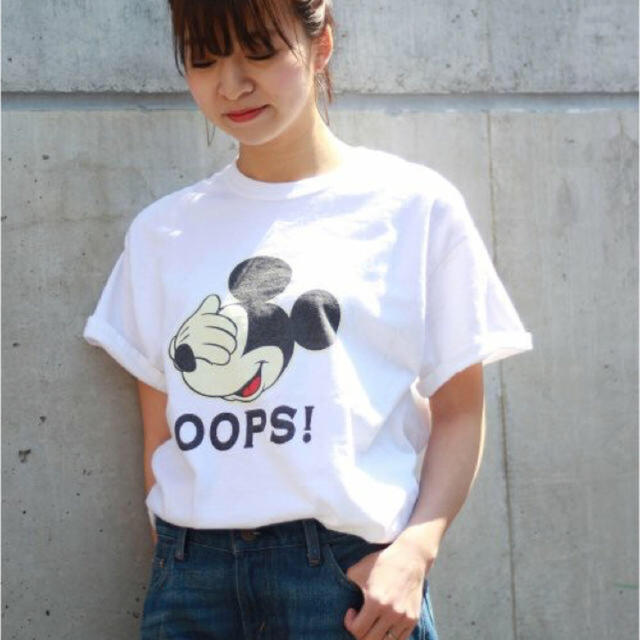 FRAMeWORK(フレームワーク)のフレームワーク ミッキーTシャツ レディースのトップス(Tシャツ(半袖/袖なし))の商品写真