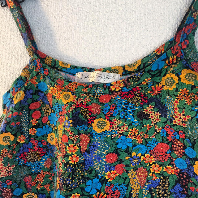 Dot&Stripes CHILDWOMAN(ドットアンドストライプスチャイルドウーマン)の花柄 camisole レディースのトップス(キャミソール)の商品写真