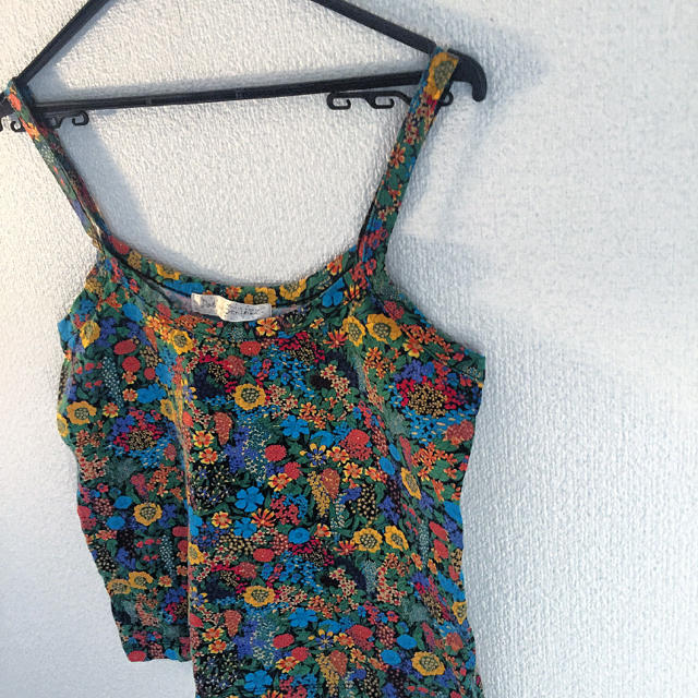 Dot&Stripes CHILDWOMAN(ドットアンドストライプスチャイルドウーマン)の花柄 camisole レディースのトップス(キャミソール)の商品写真