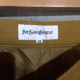 サンローラン(Saint Laurent)のイブサンローラン(ひざ丈スカート)