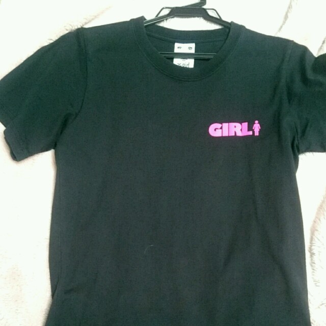 X-girl(エックスガール)のXGIRL バックプリントフェイスTシャツ レディースのトップス(Tシャツ(半袖/袖なし))の商品写真