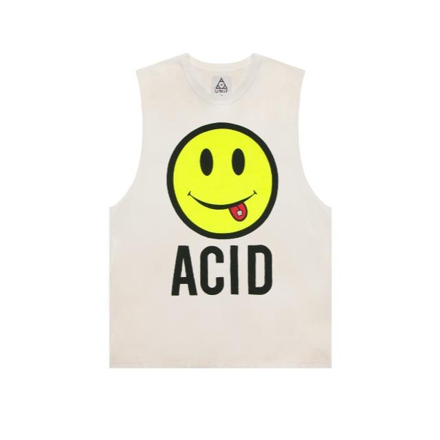 UNIF(ユニフ)の新作☆ユニフ(UNIF )ACID タンクトップ Mサイズ★送料無料★ メンズのトップス(タンクトップ)の商品写真