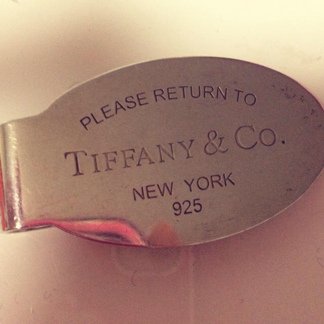 Tiffany & Co.(ティファニー)のマネークリップ. レディースのファッション小物(財布)の商品写真