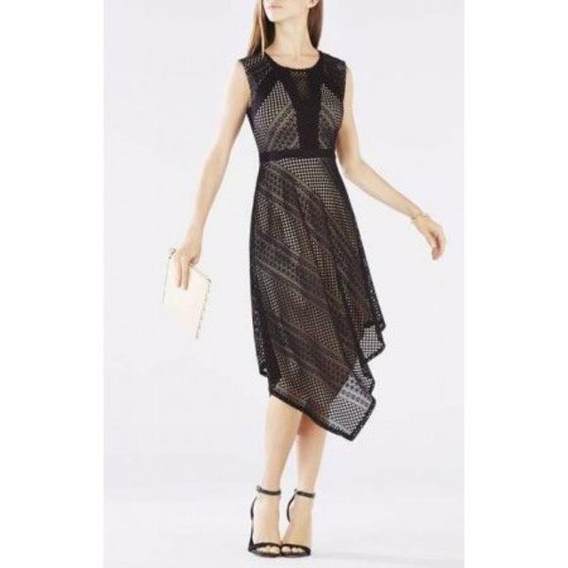 BCBG MAXAZRIA マックスアズリア レースドレス ワンピース XXS