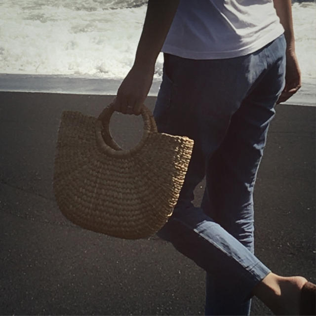 今期夏大活躍 カゴバッグ  レディースのバッグ(かごバッグ/ストローバッグ)の商品写真