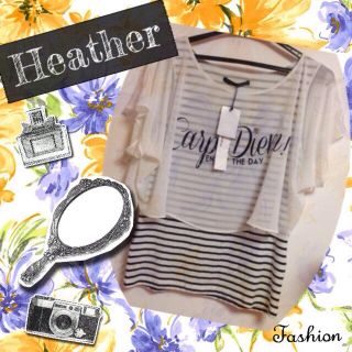 ヘザー(heather)のHeatherトップス(チュニック)