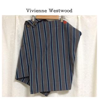 ヴィヴィアンウエストウッド(Vivienne Westwood)の【Vivienne Westwood】ストライプ柄 スカート(ひざ丈スカート)