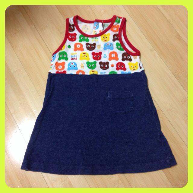 mikihouse(ミキハウス)のミキハウス♡ワンピース キッズ/ベビー/マタニティのキッズ服女の子用(90cm~)(その他)の商品写真