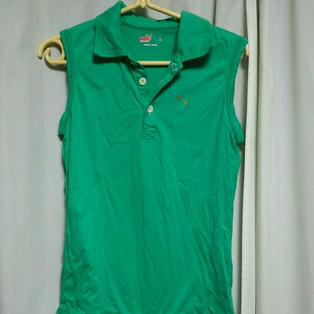 PUMA(プーマ)のPUMAノースリーブシャツL レディースのトップス(シャツ/ブラウス(半袖/袖なし))の商品写真