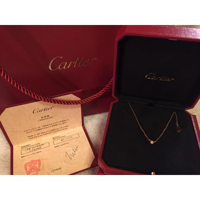 Cartier(カルティエ)のうーまま様専用☆ディアマン レジェ ネックレス ダイヤモンド レディースのアクセサリー(ネックレス)の商品写真