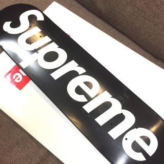 シュプリーム(Supreme)のSupreme Skateboard Deck スケボー デッキ 黒(スケートボード)