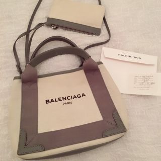 バレンシアガバッグ(BALENCIAGA BAG)の限定値下げ！正規品♡バレンシアガ キャンバストートミニ♡ ショルダーバッグ♡(ショルダーバッグ)