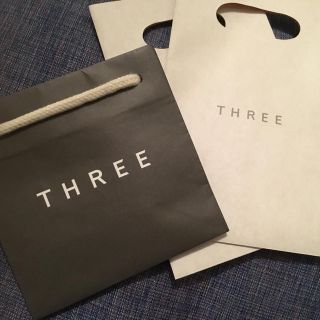 スリー(THREE)のスリー THREE ショップ袋 計4枚(ショップ袋)