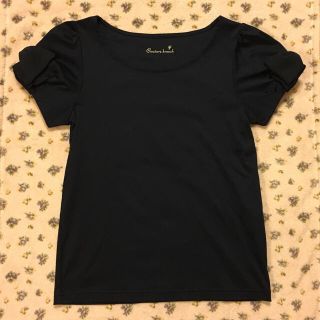 クチュールブローチ(Couture Brooch)の専用です☆Tシャツ カットソー 袖リボン 36(Tシャツ(半袖/袖なし))