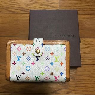 ルイヴィトン(LOUIS VUITTON)のヴィトン ビトン LOUIS  VUITTON マルチカラー 財布 美品 本物(財布)