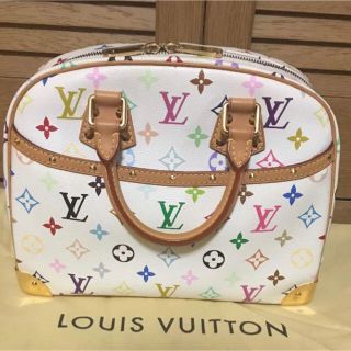 ルイヴィトン(LOUIS VUITTON)のビトン ヴィトン VUITTON マルチカラー 本物 美品(ハンドバッグ)