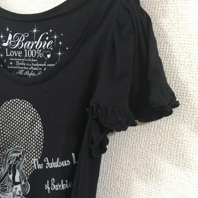 Barbie(バービー)のBarbie ୨୧ Tシャツワンピ レディースのワンピース(ミニワンピース)の商品写真