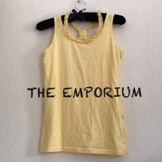 ジエンポリアム(THE EMPORIUM)のTHE EMPORIUM  ♡ フリルタンクトップ(タンクトップ)