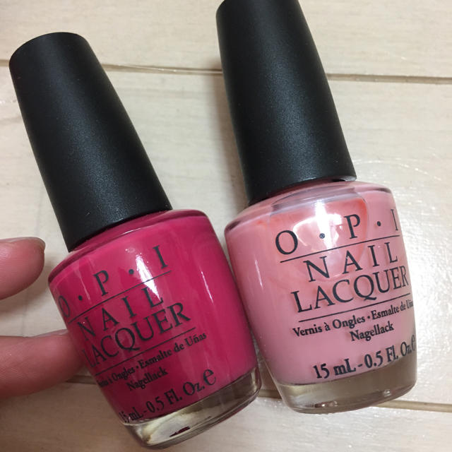 OPI(オーピーアイ)のOPI ピンク系統5色 ＋ トップコートセット 超お得 コスメ/美容のネイル(マニキュア)の商品写真