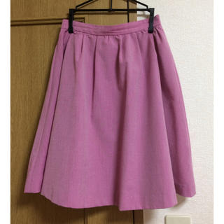 プロポーションボディドレッシング(PROPORTION BODY DRESSING)のプロポ♡鮮やかピンクスカート(ひざ丈スカート)