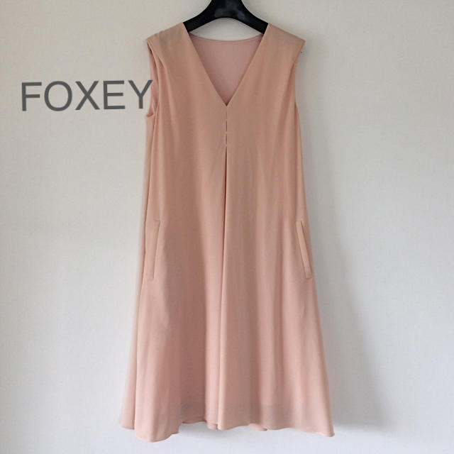 Foxey フォクシー 38 ワンピース ピンクの通販 By プーアル S Shop フォクシーならラクマ