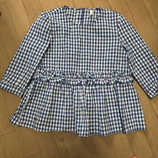 ザラ(ZARA)のZARA購入 ギンガムチェックブラウス(シャツ/ブラウス(長袖/七分))