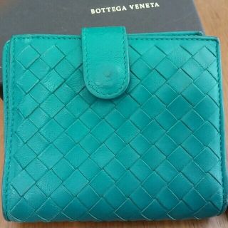 ボッテガ(Bottega Veneta) 折り財布(メンズ)(グリーン・カーキ/緑色系 ...