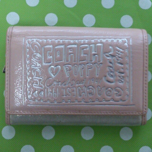 COACH(コーチ)のcoach春パステルpink☆美形レア☆ レディースのファッション小物(財布)の商品写真