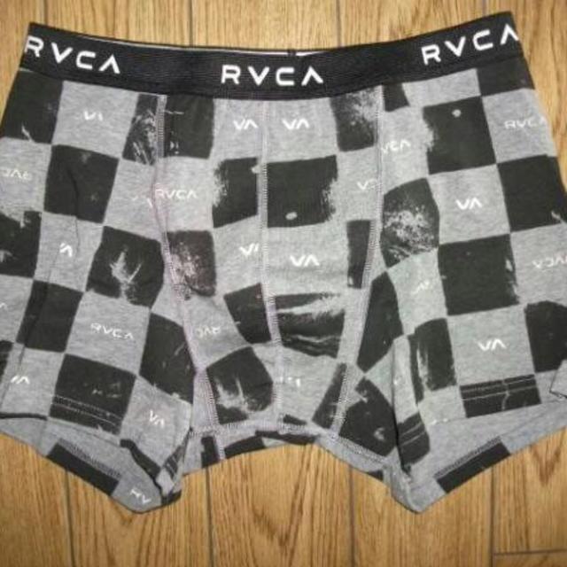 RVCA(ルーカ)のRVCA ルーカ【BOXER BREAF】黒/グレイ Msize 新品正規品 メンズのアンダーウェア(ボクサーパンツ)の商品写真