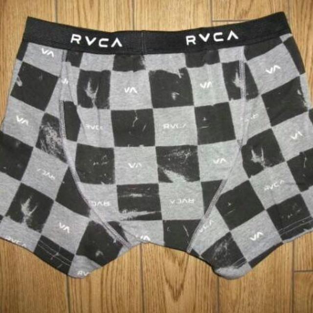 RVCA(ルーカ)のRVCA ルーカ【BOXER BREAF】黒/グレイ Msize 新品正規品 メンズのアンダーウェア(ボクサーパンツ)の商品写真