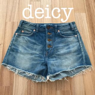 デイシー(deicy)のdeicy  ショートデニム  size1    188(ショートパンツ)