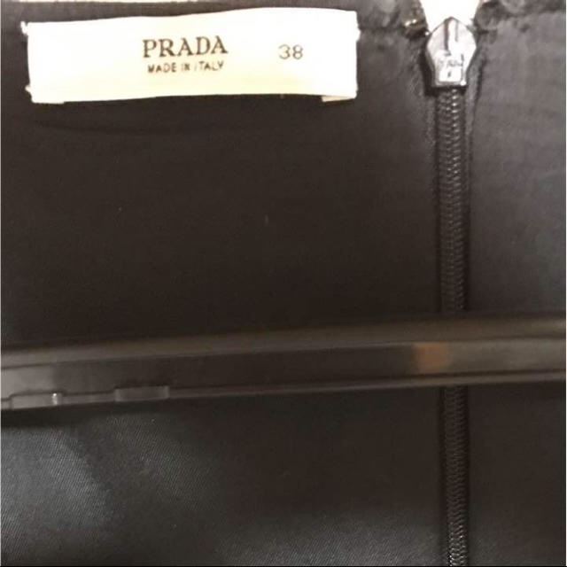 PRADA プラダ ワンピース ワンピ 本物 黒 38