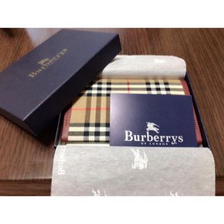 バーバリー(BURBERRY)の【新品】バーバリー ミニシステム手帳(手帳)