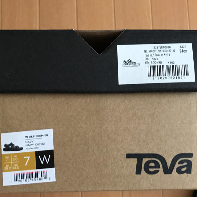 Teva(テバ)の定価10584円！新品 TEVA テバ サンダル スポサン 24 24センチ レディースの靴/シューズ(サンダル)の商品写真