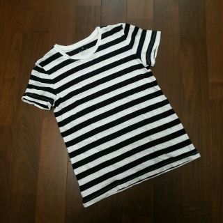 ムジルシリョウヒン(MUJI (無印良品))の無印良品♡定番 ボーダー半袖Tシャツ(Tシャツ(半袖/袖なし))