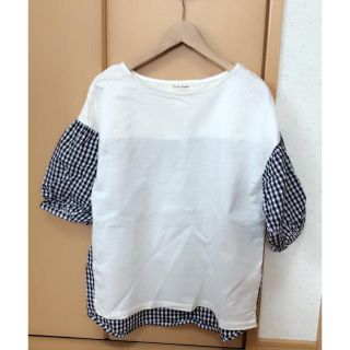 ダブルクローゼット(w closet)のw closet デザインカットソー(カットソー(半袖/袖なし))