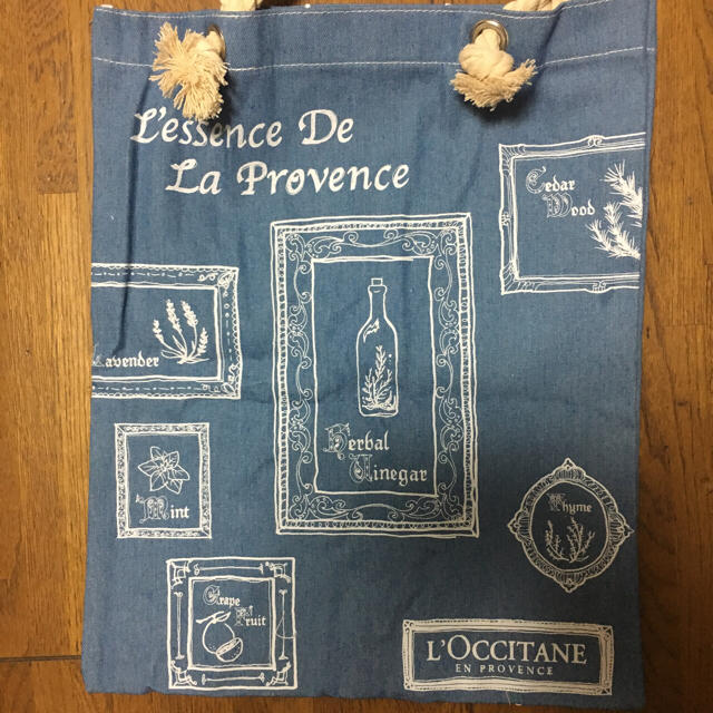 L'OCCITANE(ロクシタン)の【新品】ロクシタン ❤︎デニム トートバック レディースのバッグ(トートバッグ)の商品写真