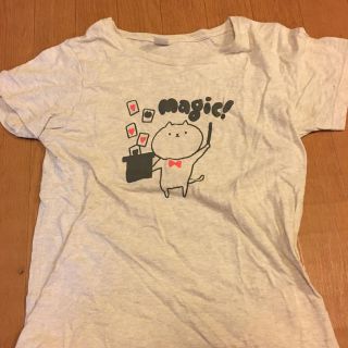 ブルーブルーエ(Bleu Bleuet)のくまちゃん 半袖 アイロンがけします(Tシャツ(半袖/袖なし))