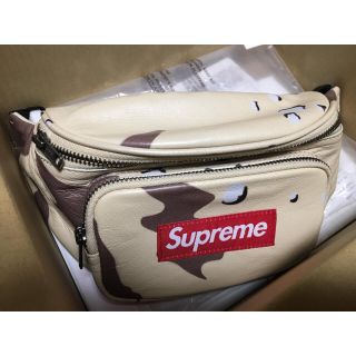 シュプリーム(Supreme)のsupreme Lather Waist Bag Desert camo 新品(ショルダーバッグ)