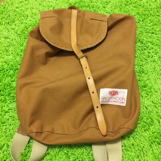 BEAMS BOY(ビームスボーイ)のBAG'n'NOUNベージュリュック定番 レディースのバッグ(リュック/バックパック)の商品写真