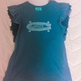 デイシー(deicy)のdeicy デイシー 袖フリル Tシャツ(Tシャツ(半袖/袖なし))