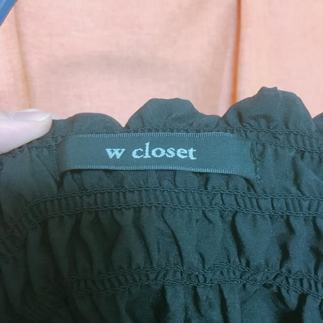 w closet(ダブルクローゼット)のw closet❣ギャザートップス レディースのトップス(シャツ/ブラウス(長袖/七分))の商品写真