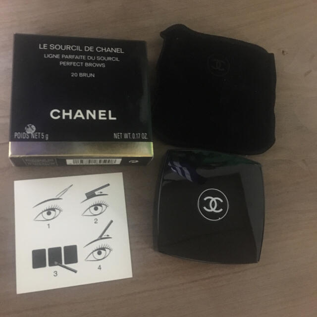 CHANEL(シャネル)のCHANEL パーフェクトブロウズ ブラウン アイブロウセット シャネル コスメ/美容のベースメイク/化粧品(パウダーアイブロウ)の商品写真