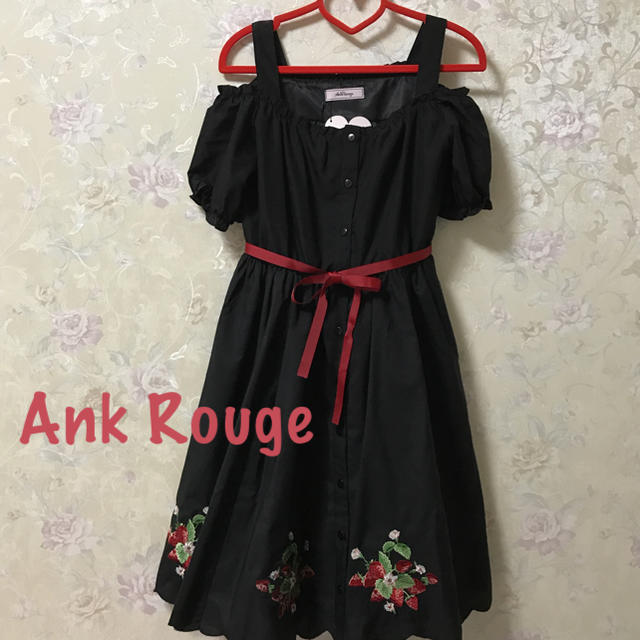 Ank Rouge - Ank Rouge☆新品未使用☆完売大人気☆いちご刺繍 ...