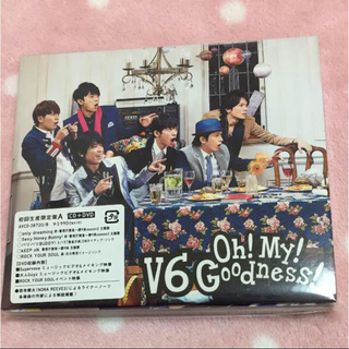 ブイシックス(V6)のV6 Oh!My!Goodness!アルバム初回A盤＋銀テープ＋公式写真(アイドルグッズ)